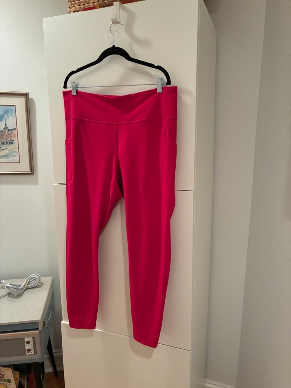 Old Navy Hot Pink High-Rise Leggings XXL